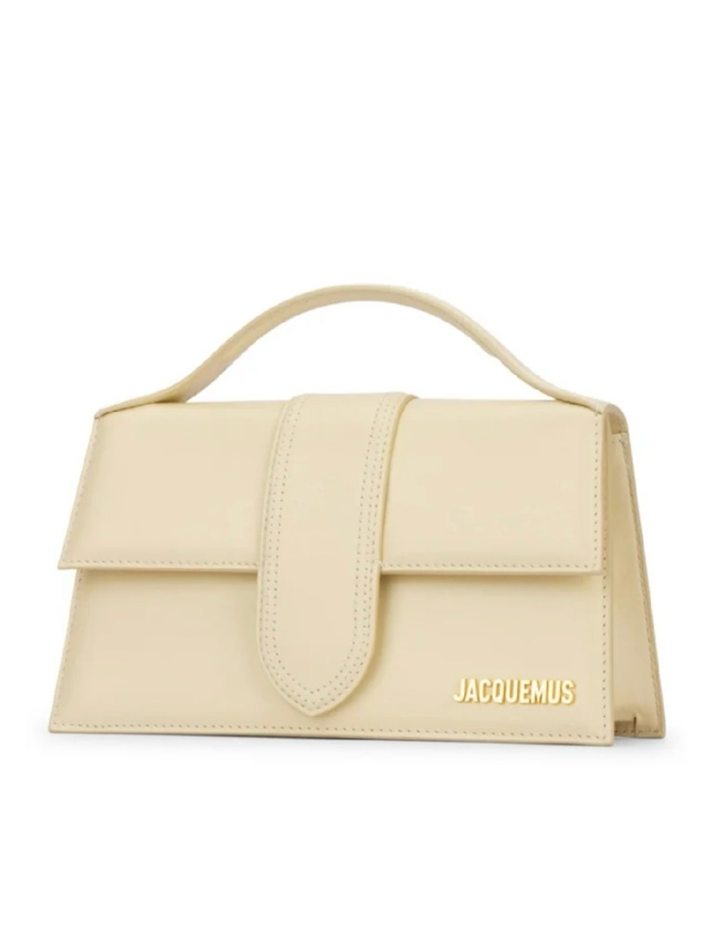 Jacquemus Cream Le Grand Chiquito Top Handle Mini Bag - Picture 2 of 9